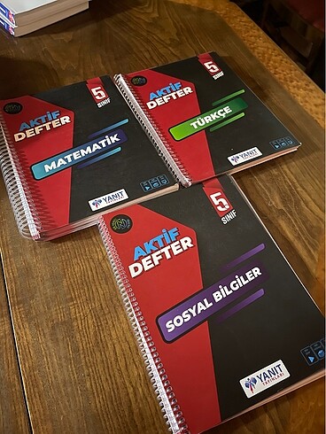5. SINIF AKTİF DEFTER SOSYAL MATEMATİK TÜRKÇE