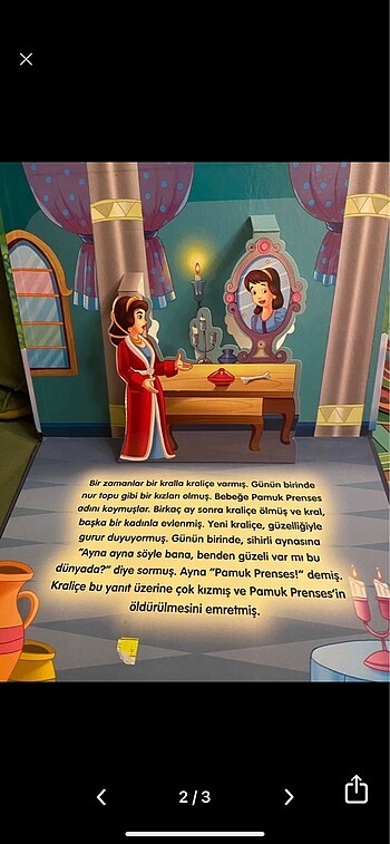  Beden Pamuk prenses ve yedi cüceler