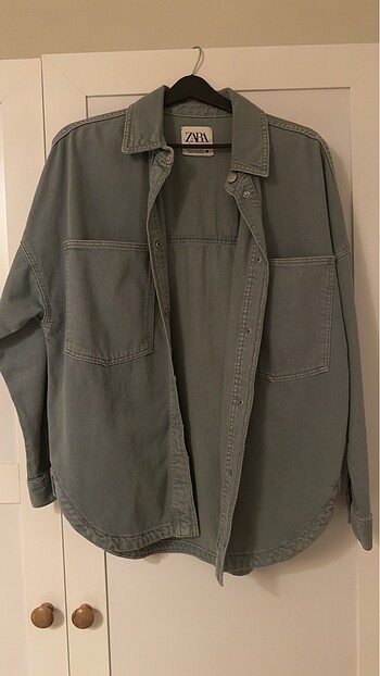 ZARA OVERSIZE KOT GOMLEK