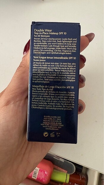  Beden ESTEE LAUDER DOUBLE WEAR SIFIR FONDOTEN