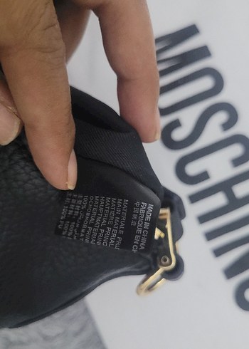 Love Moschino Siyah Deri Kadın Çanta - Görsel 9