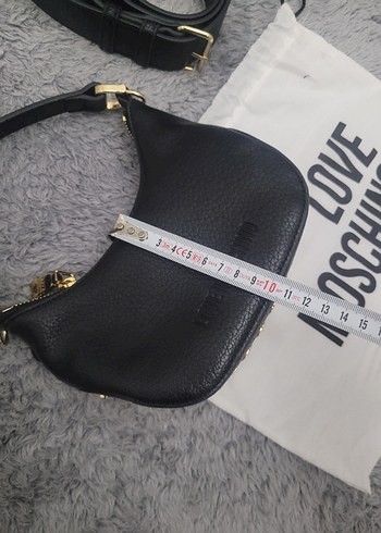 Love Moschino Siyah Deri Kadın Çanta - Görsel 5