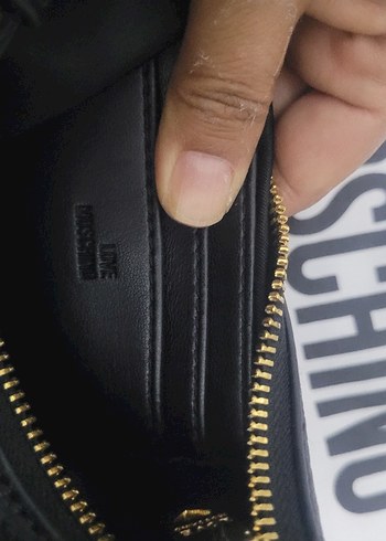 Love Moschino Siyah Deri Kadın Çanta - Görsel 7