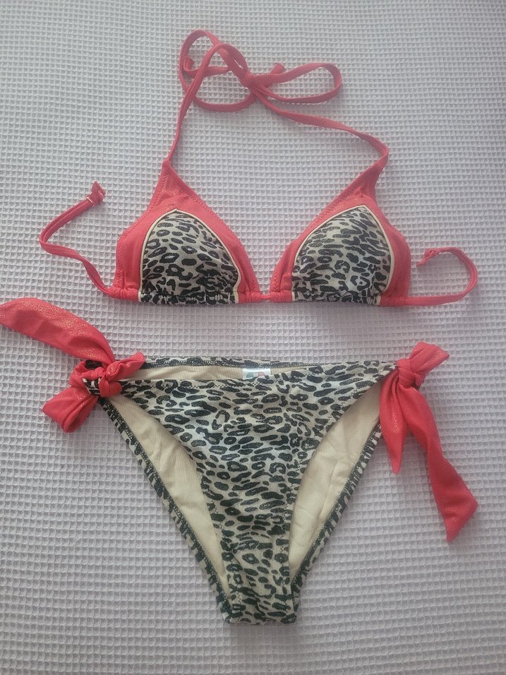 LEOPAR DESENLİ BİKİNİ TAKIMI - Görsel 3