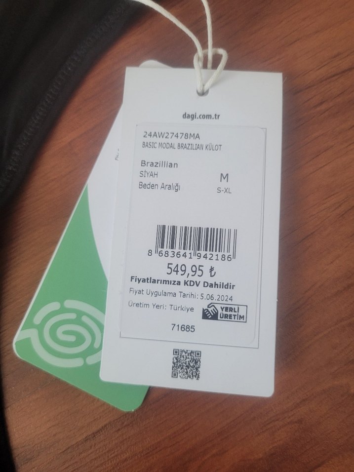 DAGİ MARKA BREZİLİAN ALT ÇAMAŞIR - Görsel 3