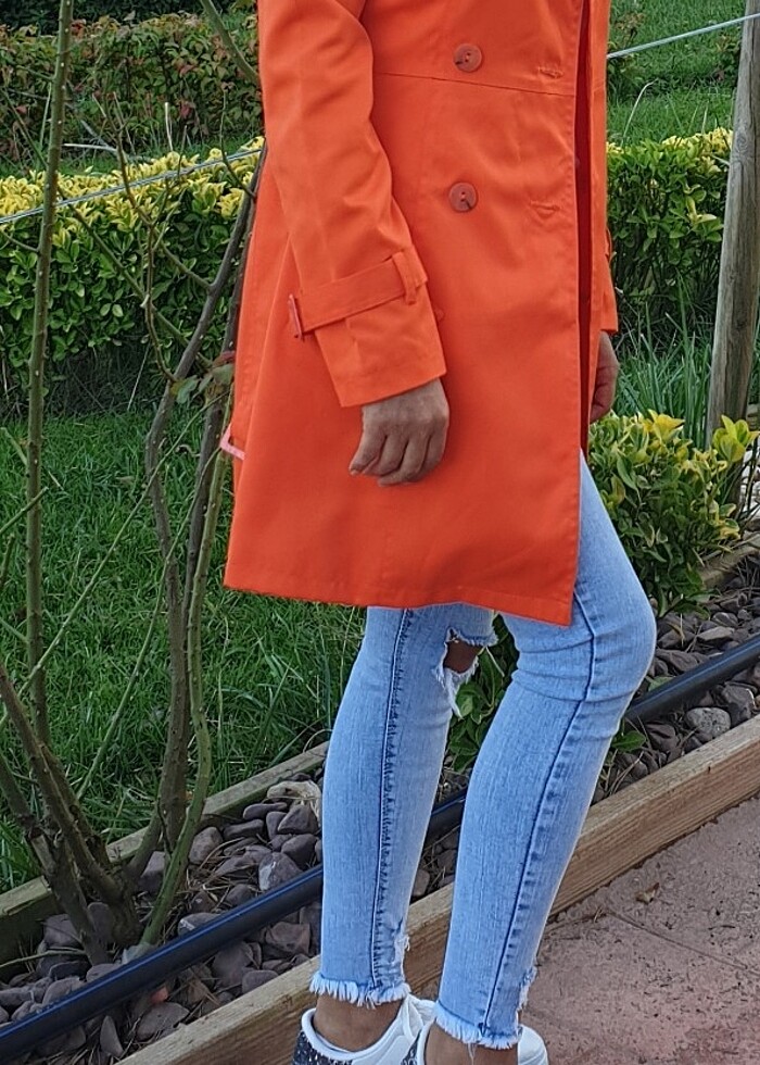 S BEDEN TRENÇKOT - Görsel 2