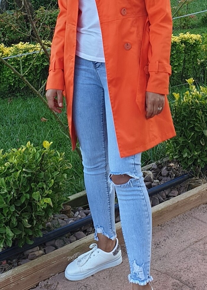 S BEDEN TRENÇKOT - Görsel 3