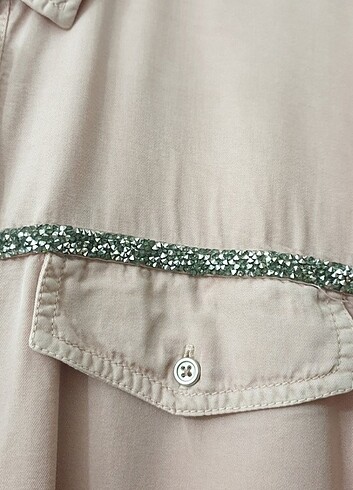 XS GENİŞ KALIP ŞIK GÖMLEK - Görsel 5