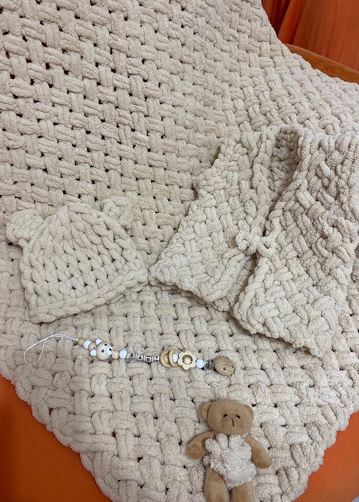 Alize Puffy Ayıcıklı Bebek Seti - Görsel 4