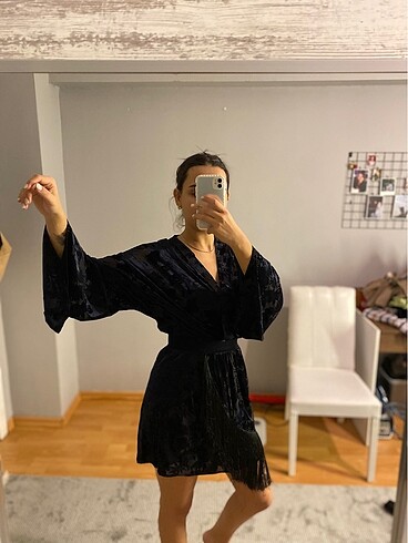 koton kimono elbise