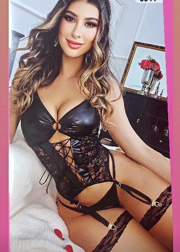 Pop Kültür Kadın deri fantazi kostüm - Görsel 4