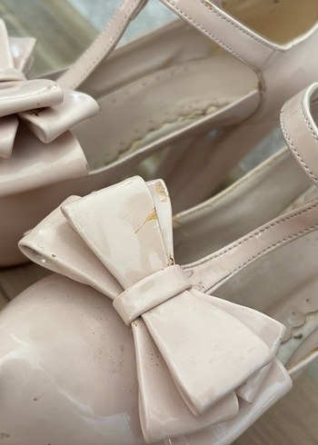 Pudra Platform Topuklu Kadın Ayakkabı - Görsel 3