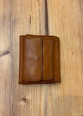 Kahverengi Deri Kadın Cüzdanı - Görsel 3