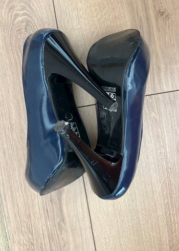 Kadın Lacivert Platform Topuklu Stiletto - Görsel 5