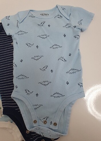 3 Ay Beden çeşitli Renk Carters zıbın set