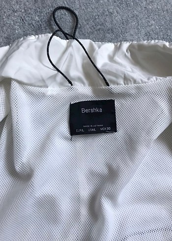 Beyaz Gri Midi Yağmurluk - Görsel 2