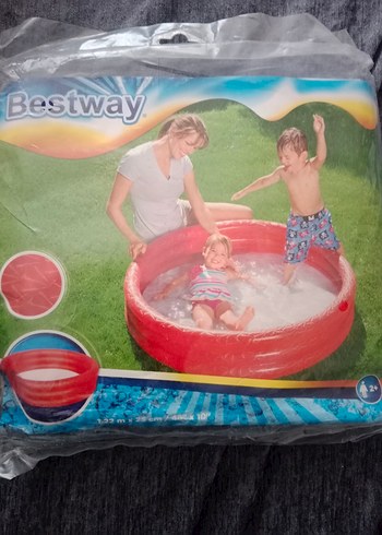 Bestway Çocuk Şişme Havuzu Kırmızı