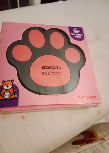 USB Isıtıcılı Pembe Kedi Pençe Bardak Altlığı - Görsel 10