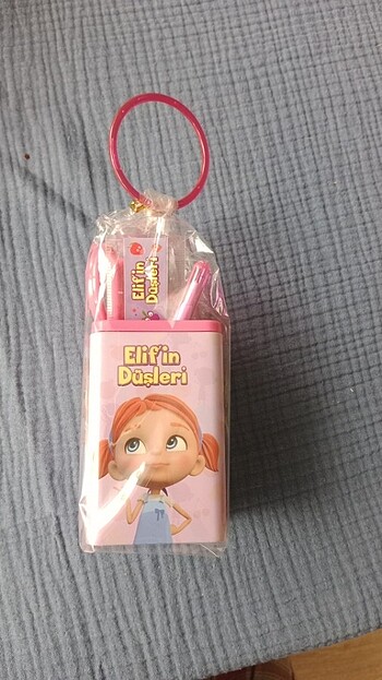 Elif'in düşleri kırtasiye seti