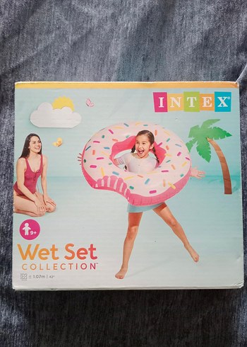 Diğer Intex Çocuklar İçin Pastel Pembe Yüzme Seti