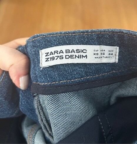 xs Beden Zara Kot Etek