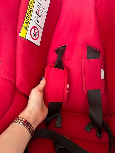0 - 13 kg Beden kırmızı Renk Nuna Ana Kucağı ve Oto Koltuğu