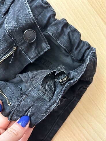 7 Yaş Beden siyah Renk Erkek Çocuk Kot Pantolon