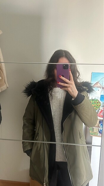 Zara Zara Haki Parka