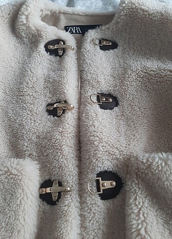 xs Beden camel Renk Zara klipsli ceket