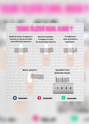 Beden BARBİE PİNK İNCİ TOZLU TAKMA TIRNAK