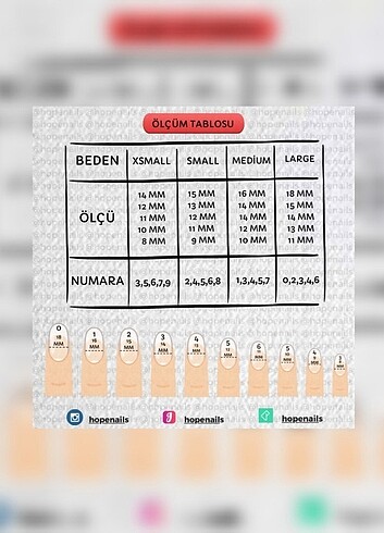  Beden BEYAZ MODEL İNCİ TOZLU BADEM TAKMA TIRNAK 