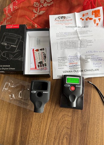 Atom Roket CİFT EKRANLİ Dijital Mikron Ölçer - Görsel 3