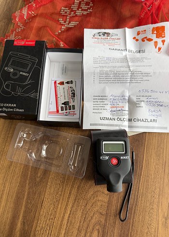 Atom Roket CİFT EKRANLİ Dijital Mikron Ölçer - Görsel 5