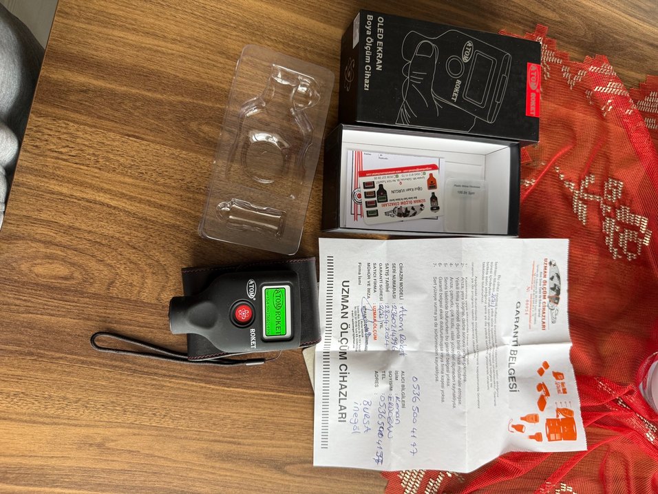 Atom Roket CİFT EKRANLİ Dijital Mikron Ölçer - Görsel 4