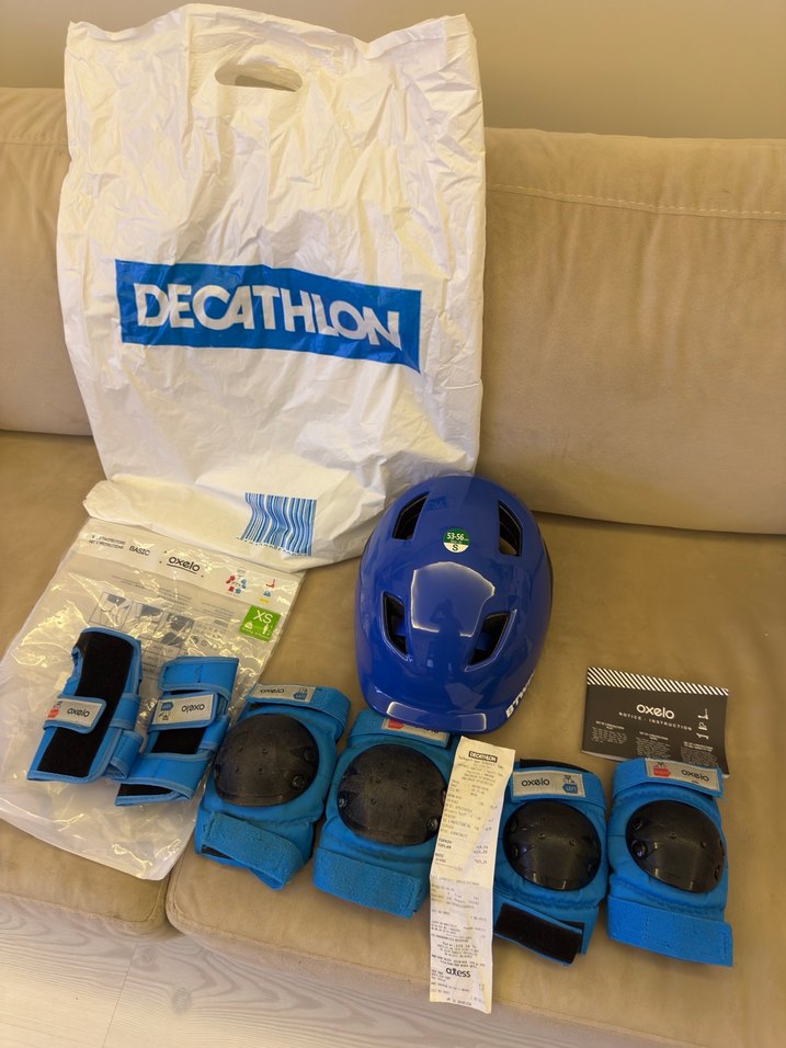 Erkek Çocuk Mavi Koruyucu Seti - Decathlon - Görsel 2