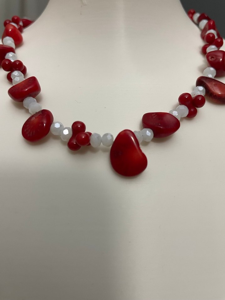 Doğaltaş Mercan Kadın Kolye - Görsel 2