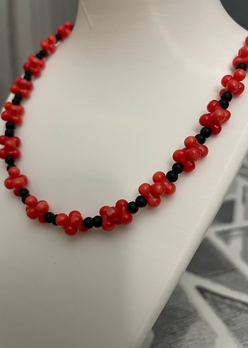 Doğaltaş Mercan Kadın Kolye - Görsel 3