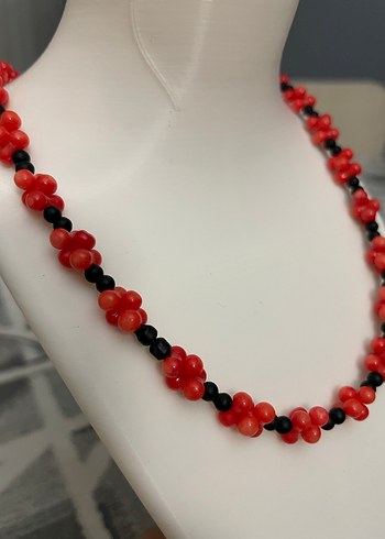 Doğaltaş Mercan Kadın Kolye - Görsel 4