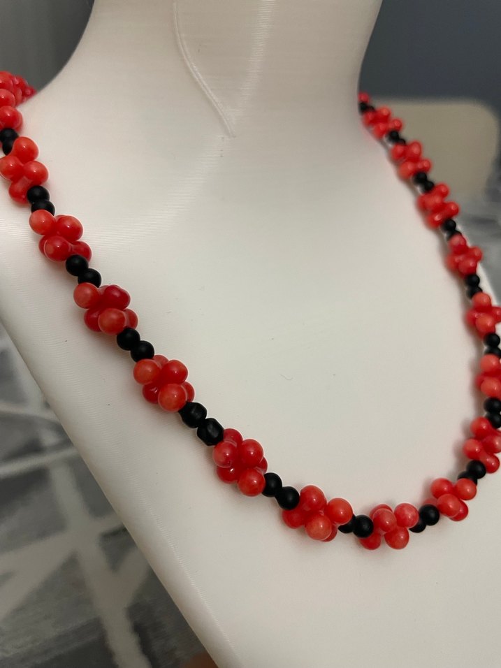 Doğaltaş Mercan Kadın Kolye - Görsel 4