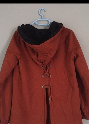 Zara Kahverengi Mont Fermuarlı