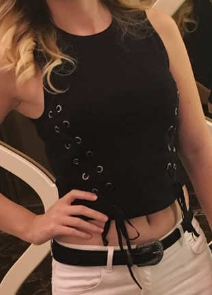Siyah atlet tarzı 