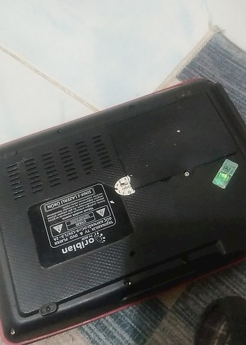 Kırmızı Taşınabilir DVD Oynatıcı - Görsel 6