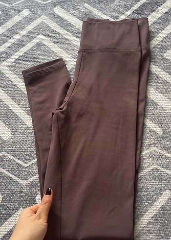 Kahverengi Kadın Spor Tayt - Görsel 2