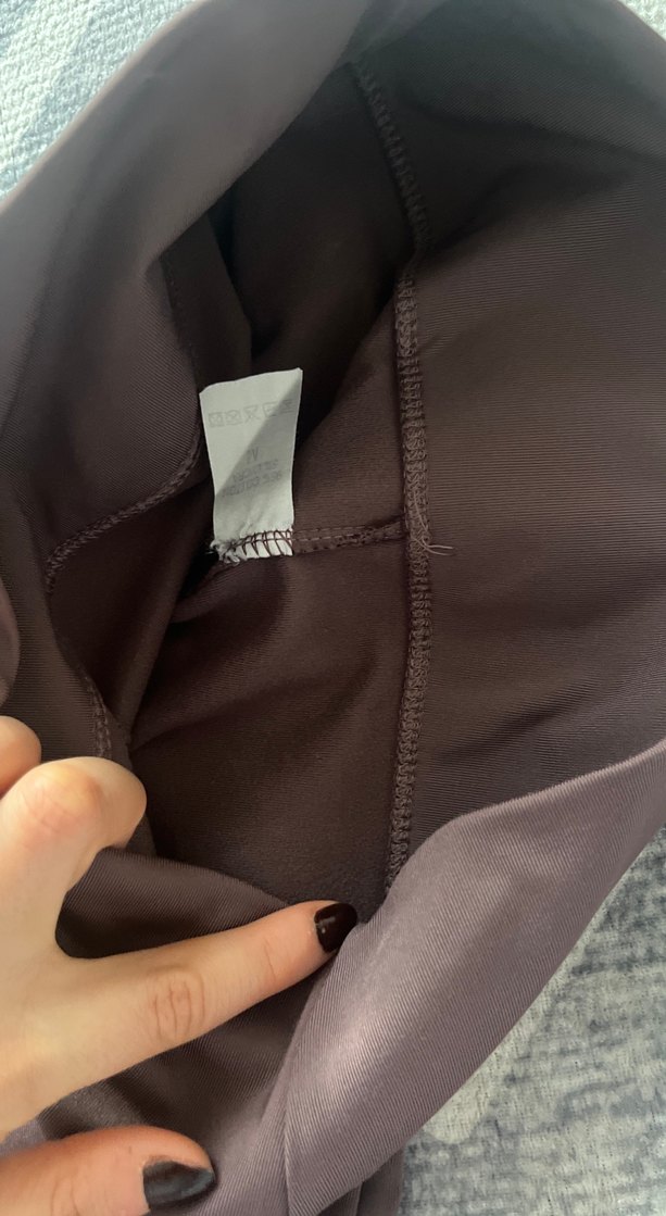 Kahverengi Kadın Spor Tayt - Görsel 4