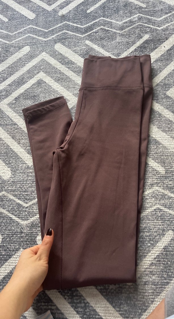 Kahverengi Kadın Spor Tayt - Görsel 2