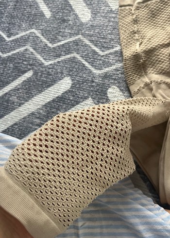 Bej Kadın Spor Tayt - Esnek ve Rahat - Görsel 2