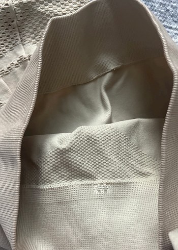 Bej Kadın Spor Tayt - Esnek ve Rahat - Görsel 6