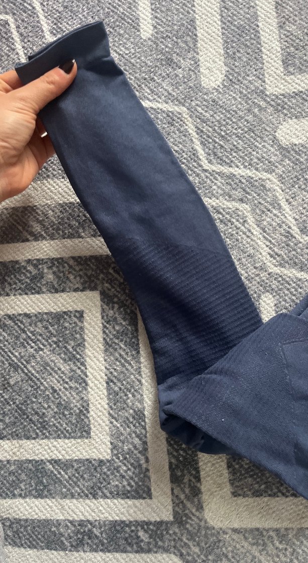 Lacivert Kadın Spor Tayt - Görsel 3