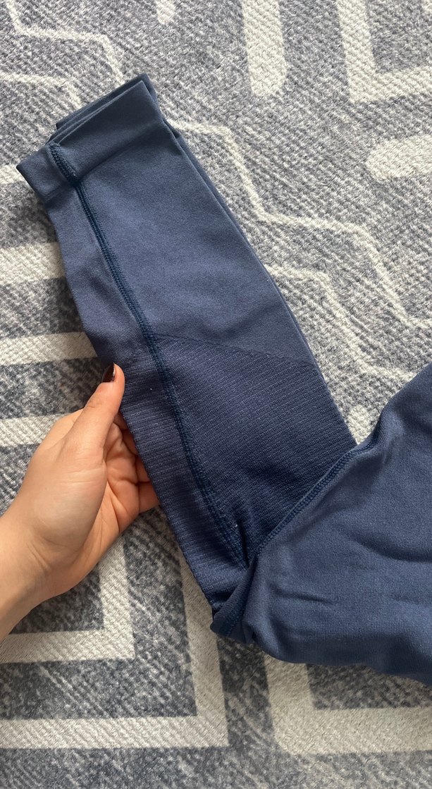 Lacivert Kadın Spor Tayt - Görsel 2