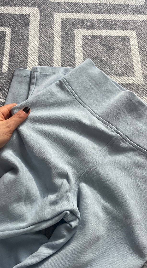 Mavi Kadın Rahat Kesim Tayt - Görsel 5